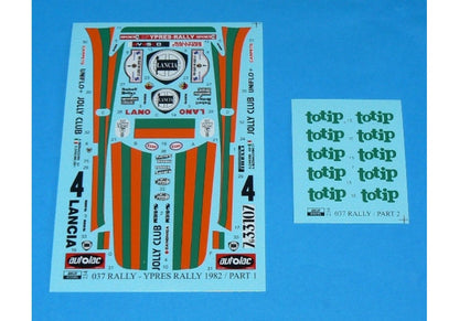 TRANSKIT LANCIA 037 EARLY VERSION TOTIP - YPPRES RALLY 1982