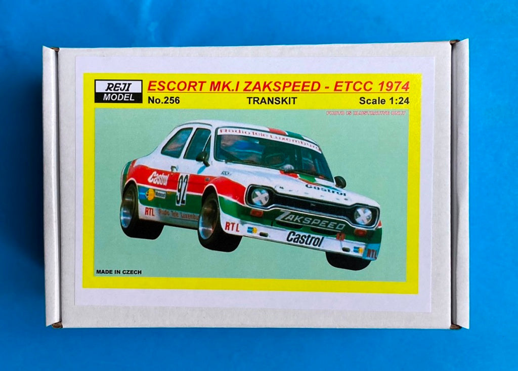 TRANSKIT FORD ESCORT MK.I ZAKSPEED - CASTROL - ETCC MONZA 4 HOURS 1974