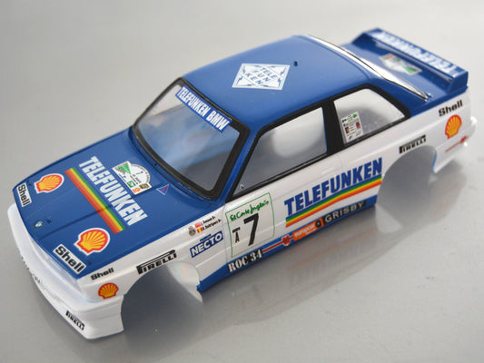 DECALS BMW M3 E30 TELEFUNKEN - EL CORTE INGLES RALLY ISLAS CANARIAS 1988