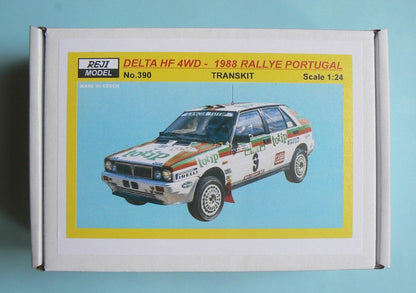 TRANSKIT LANCIA DELTA HF 4WD JOLLY CLUB TOTIP - 1988 RALLY PORTUGAL