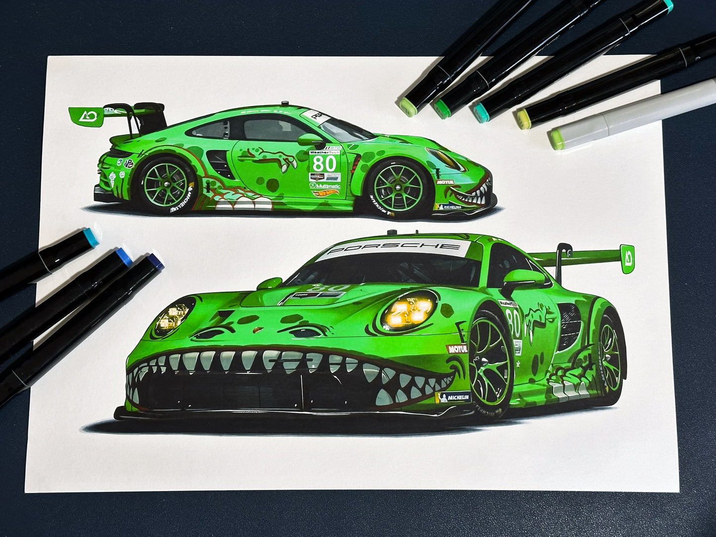 PORSCHE 911 GT3R  REXY LIVERY (GT3R RAWR)