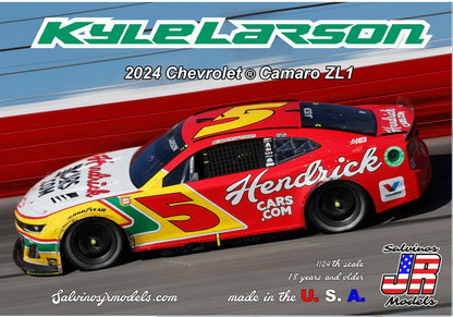 CHEVROLET CAMARO ZL1 NASCAR 2024 - KYLE LARSON - NASCAR 2024 - TROWBACK HENDRICK MOTORSPORT