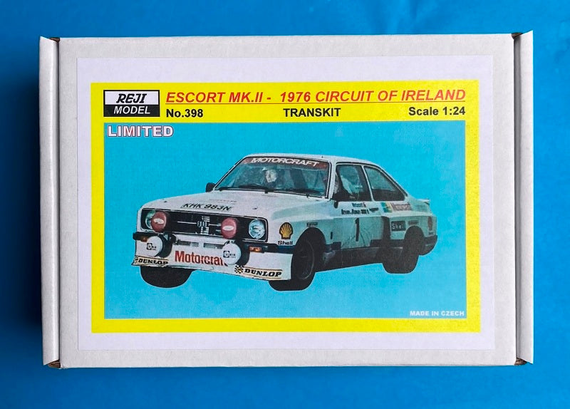 TRANSKIT FORD ESCORT MKII RS 1800 - 1976 CIRCUIT IRELAND WINNER