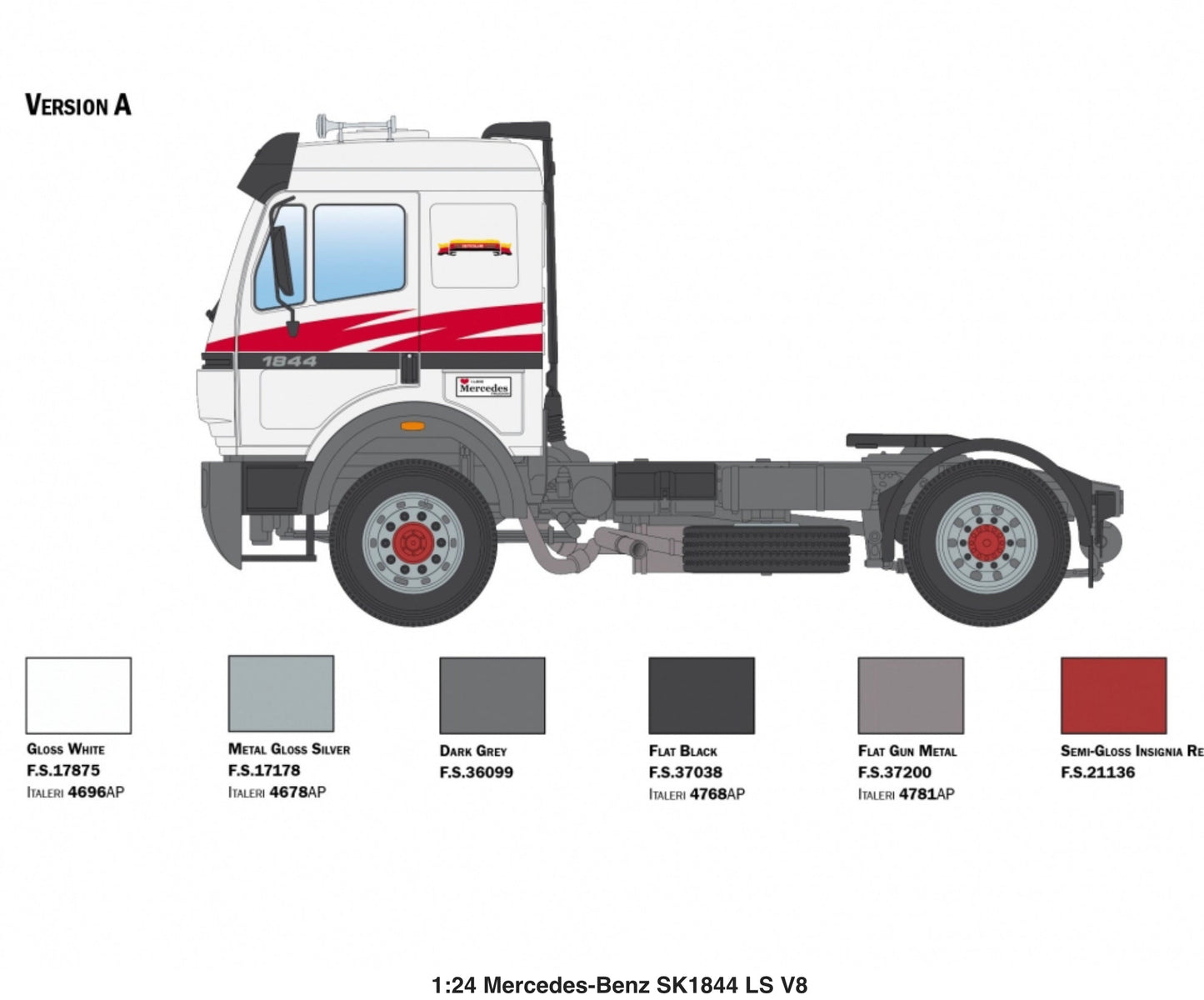 MERCEDES BENZ SK 1844LS V8 TRUCK