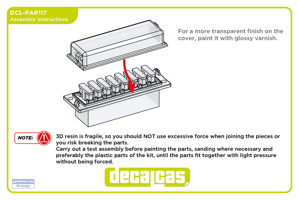 BLADE FUSE BOX 8-WAY WITH FUSES (TYPE 01)