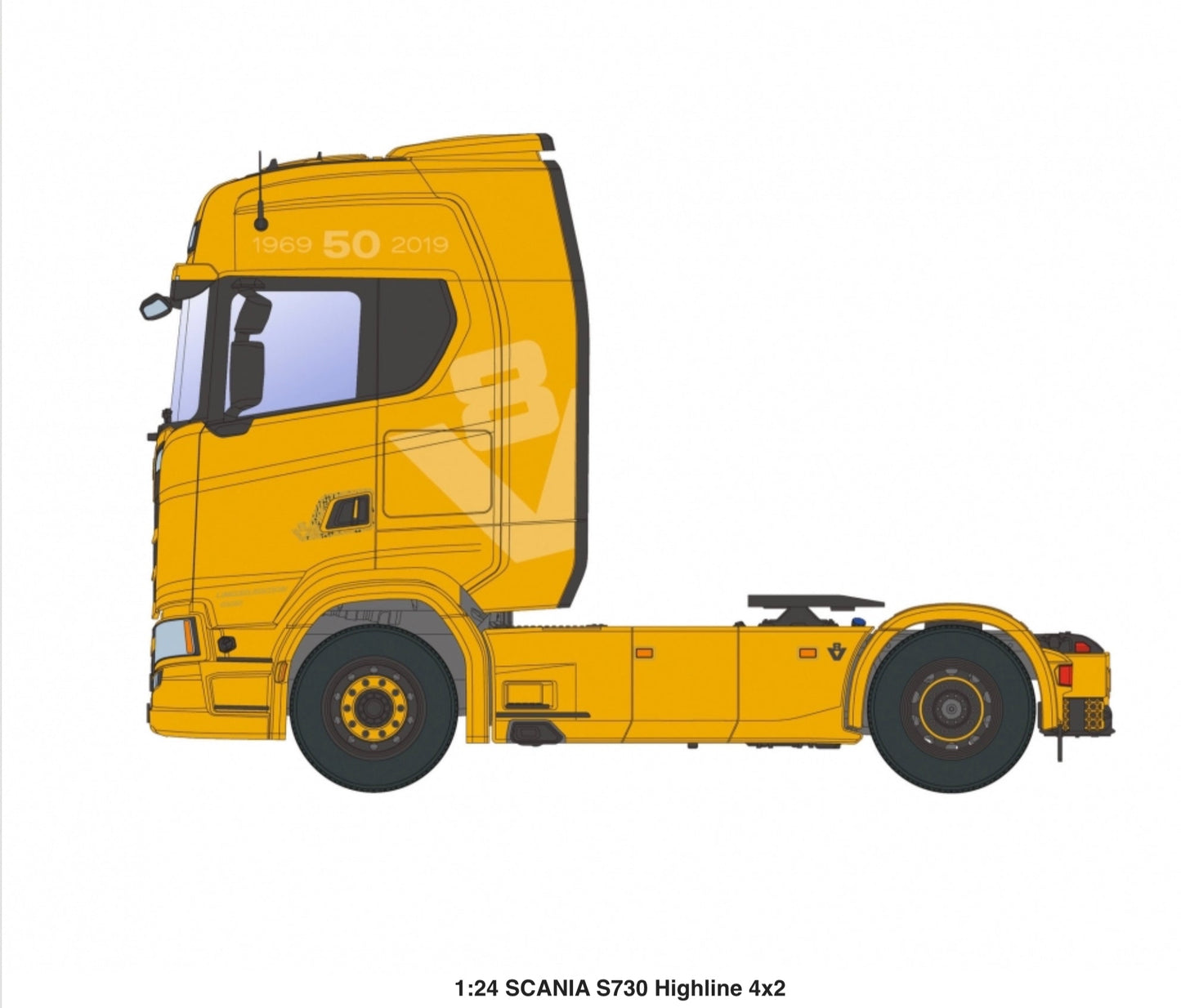 SCANIA S730 HIGHILINE 4X2