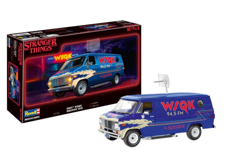 GMC Squawk Van Stranger Things sponsored by WSQK