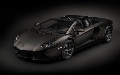 Lamborghini Aventador LP 700-4 Roadster Nero Nemesis - Kit 1:8 Scale