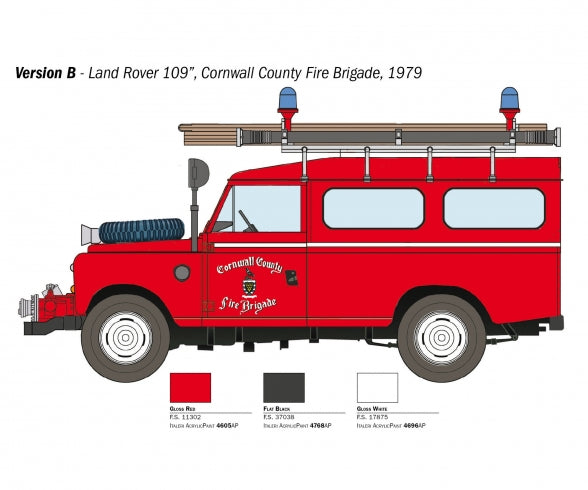 Land Rover Fire Truck