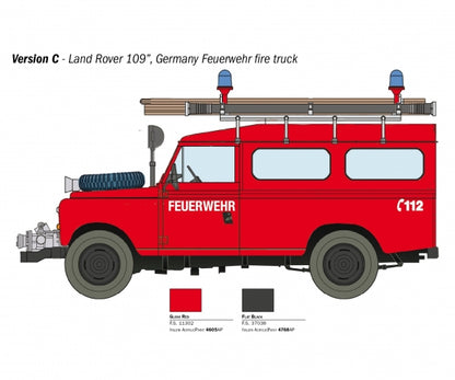 Land Rover Fire Truck