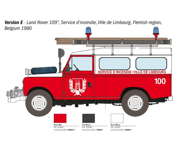 Land Rover Fire Truck