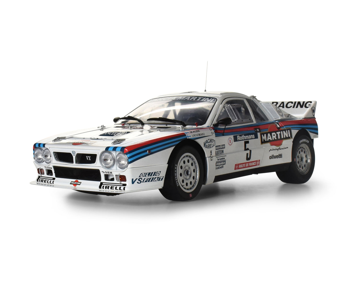 Lancia 037 sponsored by Martini - Tour de Corse Rallye de France 1984 - 1/8 Scale