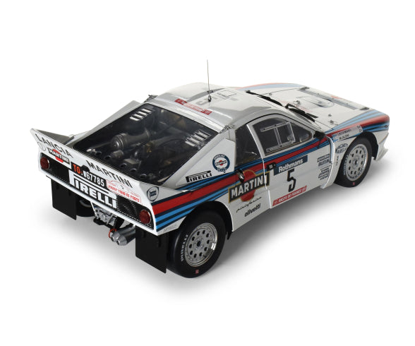 Lancia 037 sponsored by Martini - Tour de Corse Rallye de France 1984 - 1/8 Scale