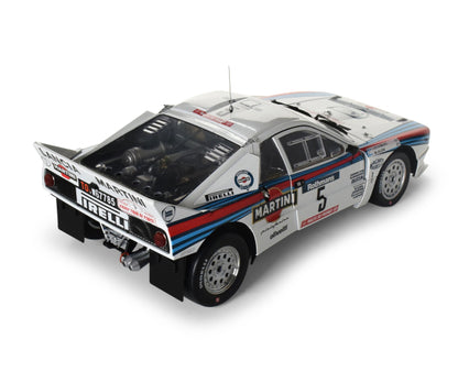 Lancia 037 sponsored by Martini - Tour de Corse Rallye de France 1984 - 1/8 Scale