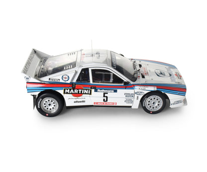 Lancia 037 sponsored by Martini - Tour de Corse Rallye de France 1984 - 1/8 Scale