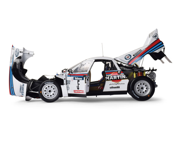 Lancia 037 sponsored by Martini - Tour de Corse Rallye de France 1984 - 1/8 Scale