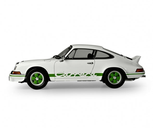 PORSCHE 911 RS 2.7 YELLOW/BLACK & WHITE/GREEN VERSIONS 1/8 SCALE