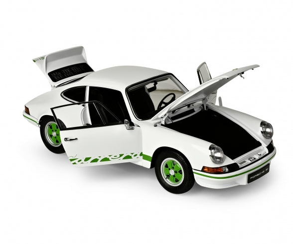 PORSCHE 911 RS 2.7 YELLOW/BLACK & WHITE/GREEN VERSIONS 1/8 SCALE