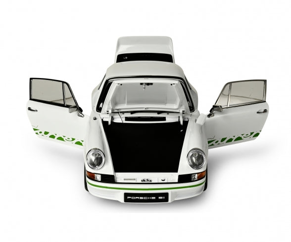 PORSCHE 911 RS 2.7 YELLOW/BLACK & WHITE/GREEN VERSIONS 1/8 SCALE