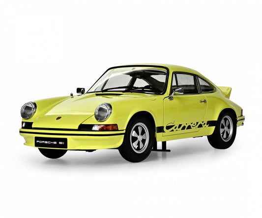 PORSCHE 911 RS 2.7 YELLOW/BLACK & WHITE/GREEN VERSIONS 1/8 SCALE