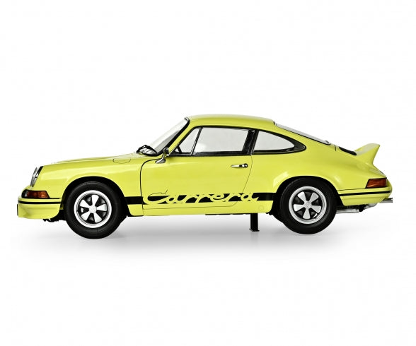 PORSCHE 911 RS 2.7 YELLOW/BLACK & WHITE/GREEN VERSIONS 1/8 SCALE