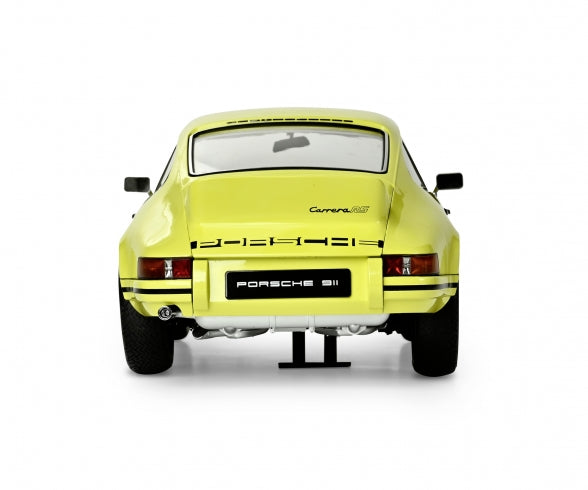 PORSCHE 911 RS 2.7 YELLOW/BLACK & WHITE/GREEN VERSIONS 1/8 SCALE