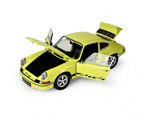 PORSCHE 911 RS 2.7 YELLOW/BLACK & WHITE/GREEN VERSIONS 1/8 SCALE