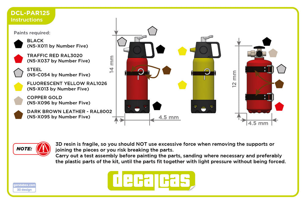 FIRE EXTINGUISHERS CI-O-DUE FOR LANCIA STRATOS