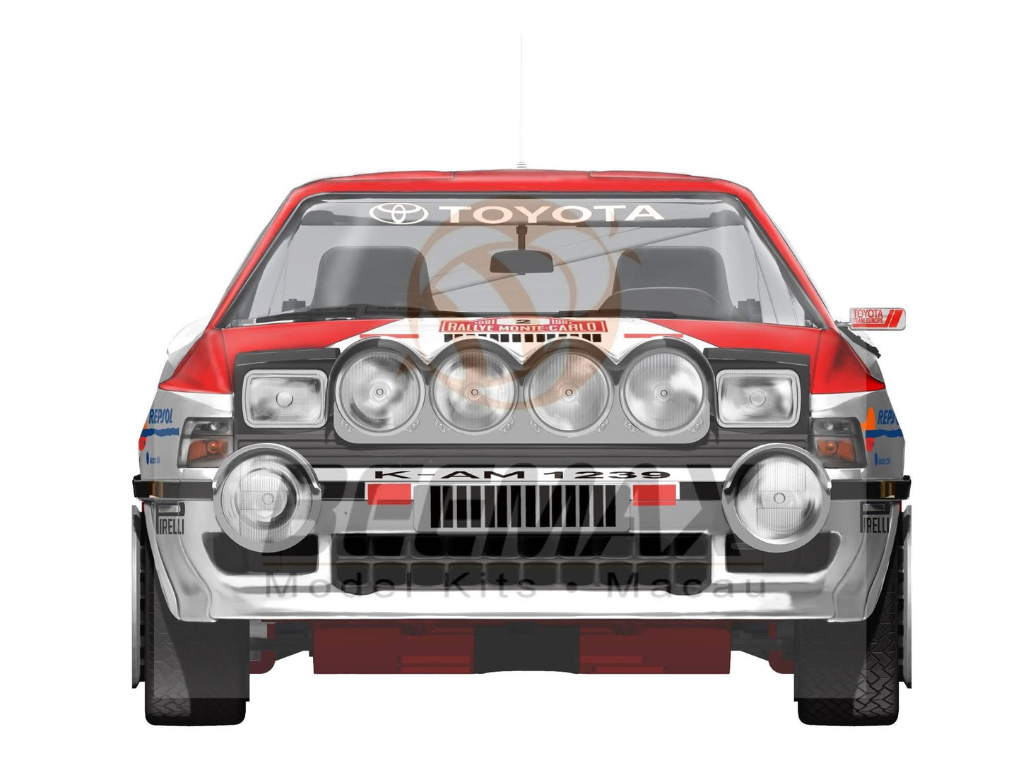 Toyota Celica GT-Four ST165 Gr. A- Monte Carlo Rally  1991