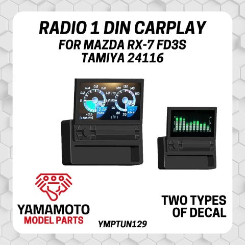 RADIO 1 DIN CARPLAY FOR MAZDA RX-7 FD3S