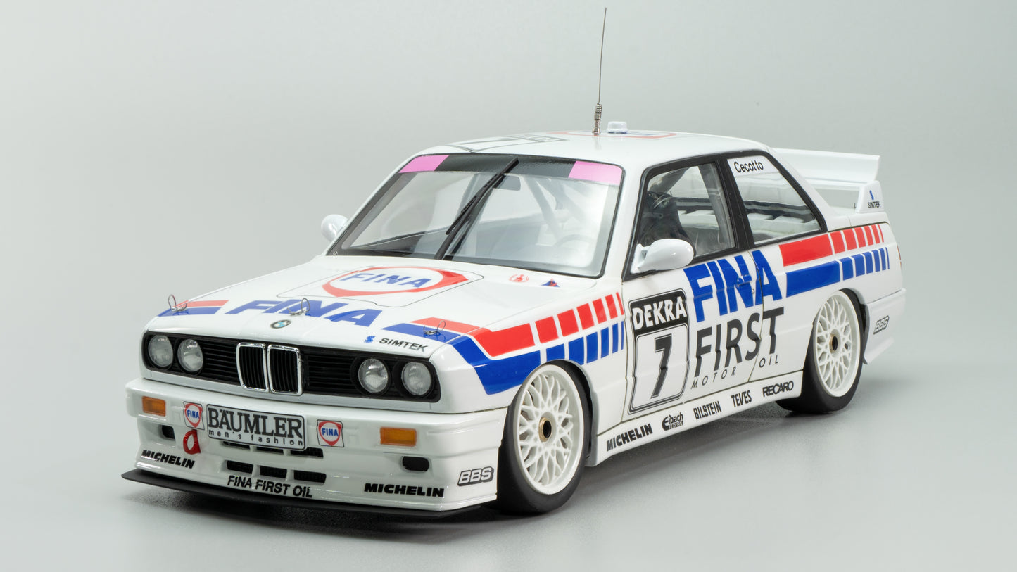 BMW M3 E30 Sport Evolution II Fina & Jagermeister - DTM - 1992