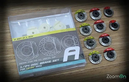 SET DISC BRAKES A FOR "18-20" RIMS - 1/24 SCALE