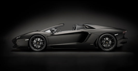 Lamborghini Aventador LP 700-4 Roadster Nero Nemesis - Kit 1:8 Scale