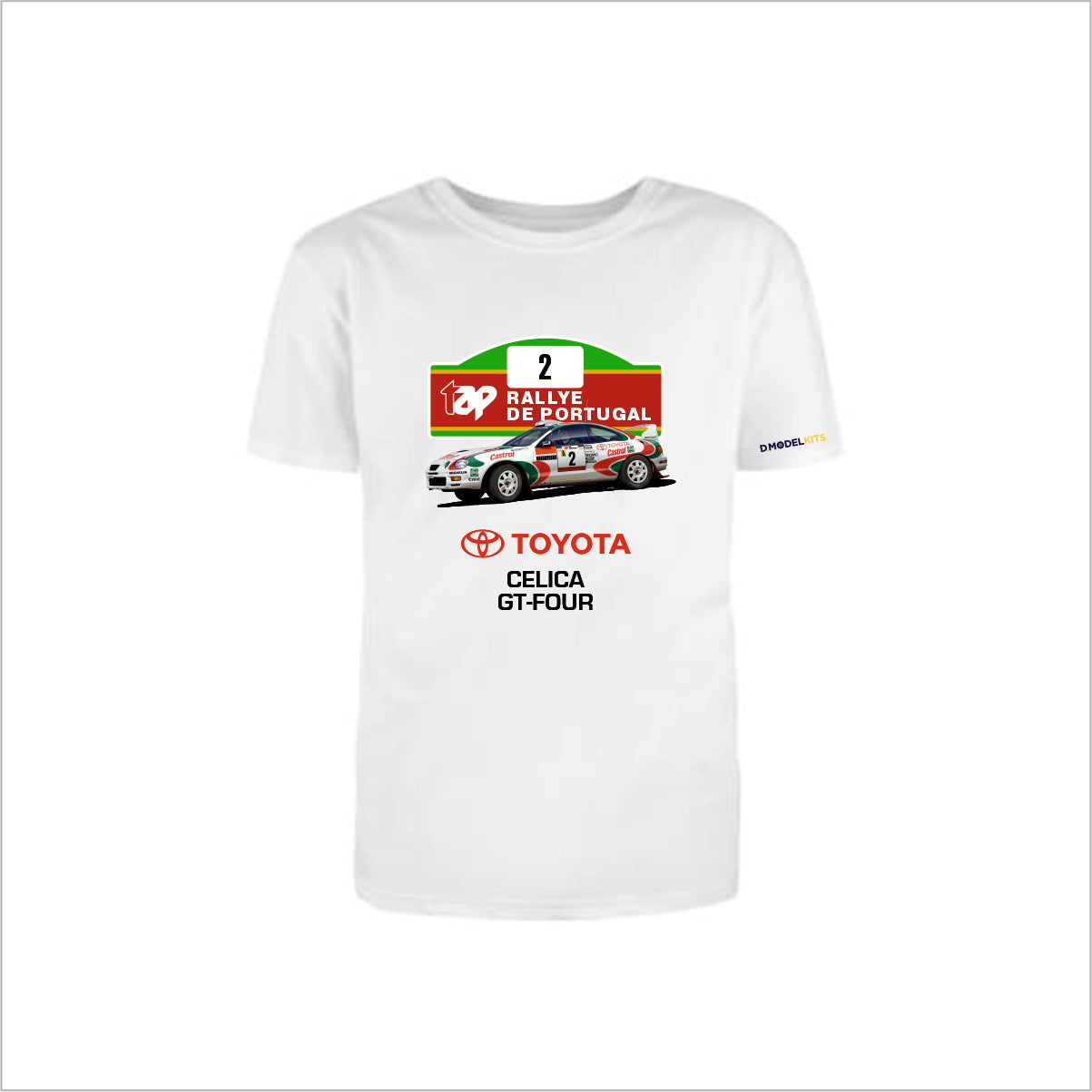 D🔻MODELKITS TOYOTA CELICA GT-FOUR ST205 RALLY PORTUGAL T-SHIRT