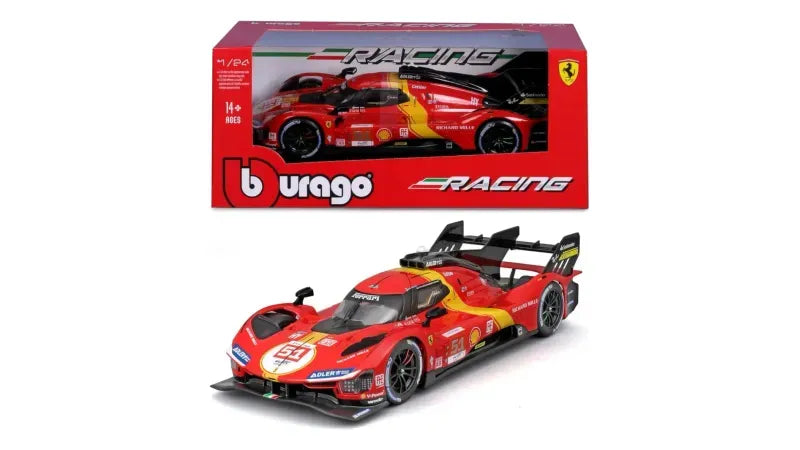 Ferrari 499P n° 50 Winner 24h le Mans 2024 1/24 Bburago