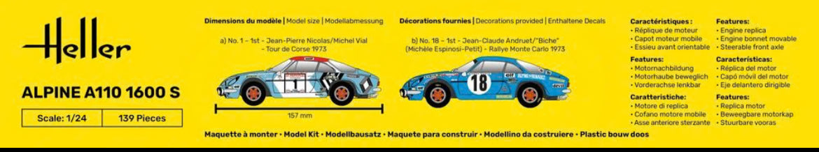 Alpine Renault A110 1600 S - 1973