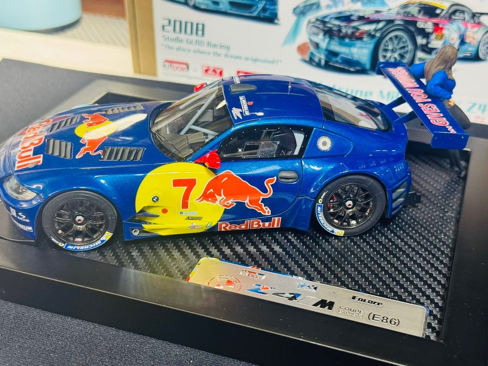 BMW Z4M Coupe E86 GTR/GT3 - Hatsune Miku & Red Bull - Autobacs