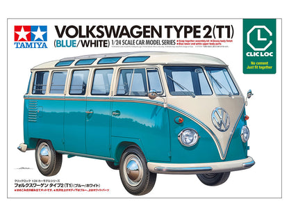 Volkswagen Type 2 - T1 - Blue/White