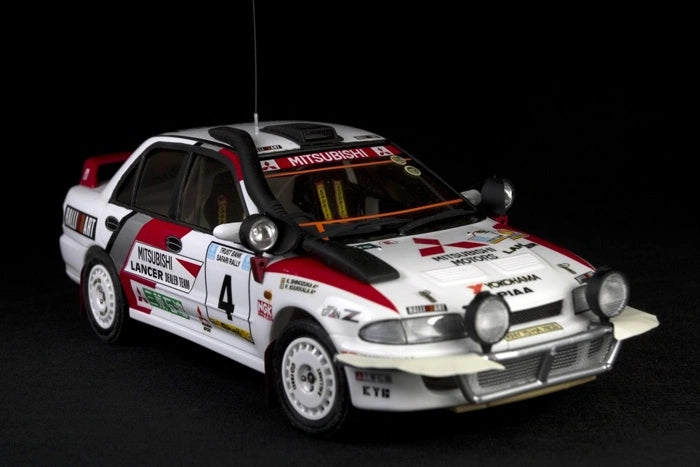 MITSUBISHI LANCER EVO I - 1994 SAFARI RALLY + DECALS MITSUBISHI LANCER EVO RALLY MONTE CARLO 1993