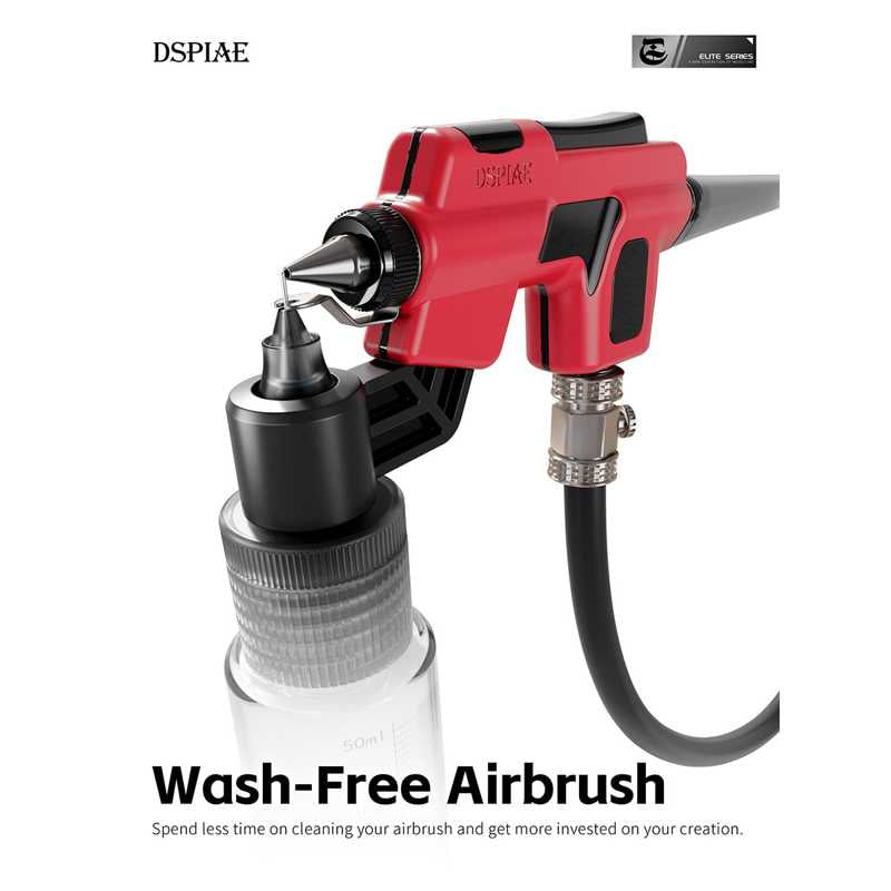 DSPIAE Wash-Free Airbrush