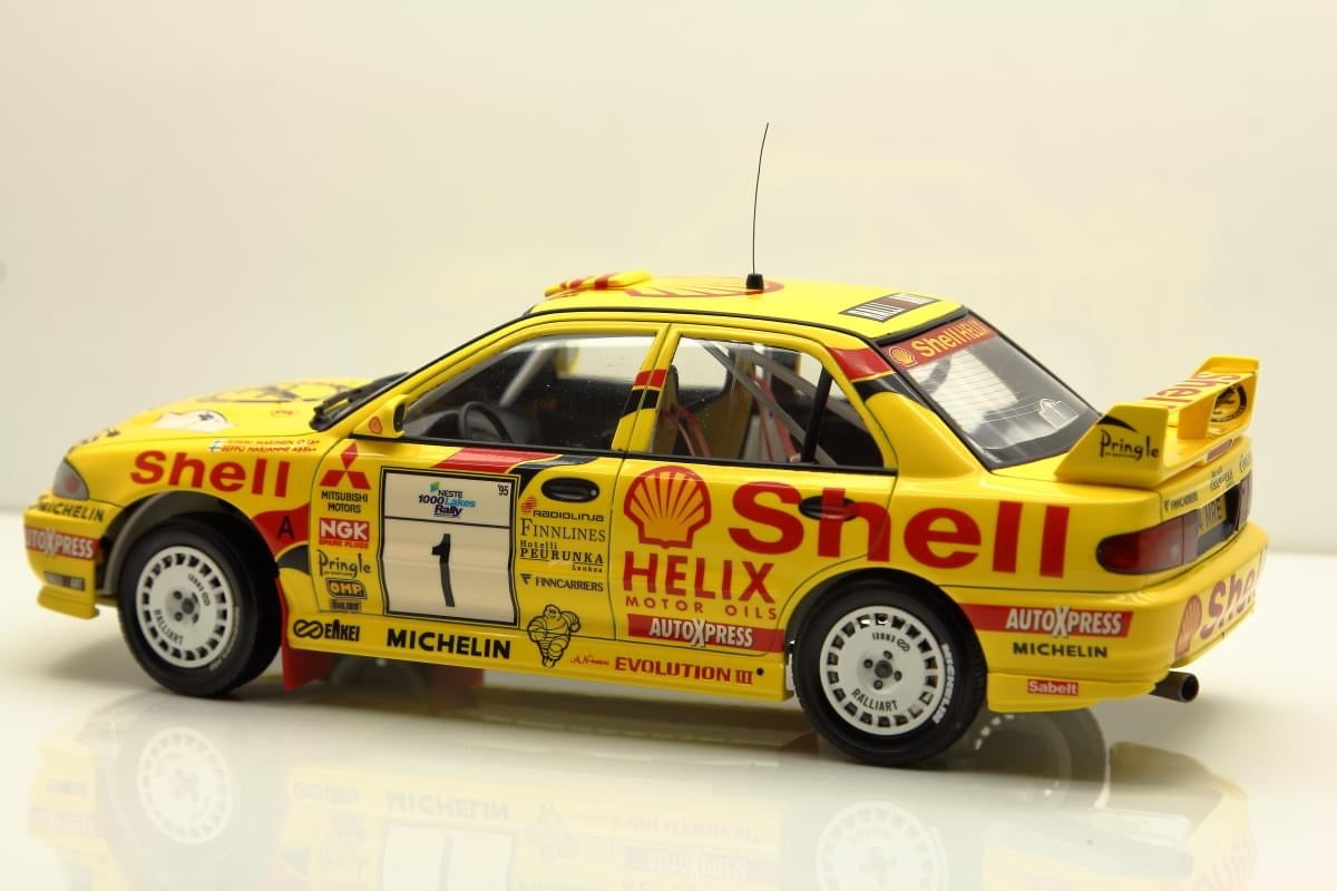 MITSUBISHI LANCER GSR EVOLUTION III - SHELL - RALLY 1000 LAKES 1995