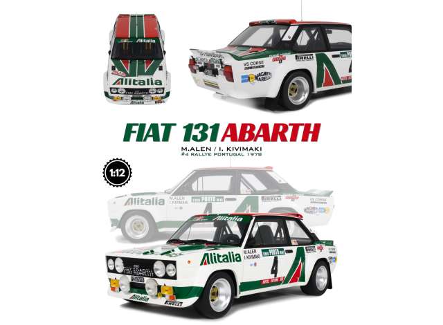 Fiat 131 Abarth Rallye Portugal 1978