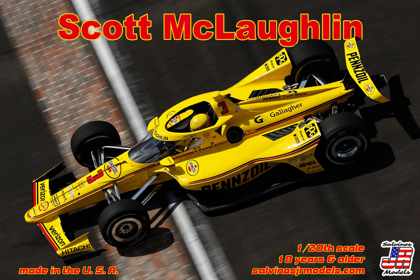 INDYCAR TEAM PENSKE - SCOTT MCLAUGHLIM INDY 500