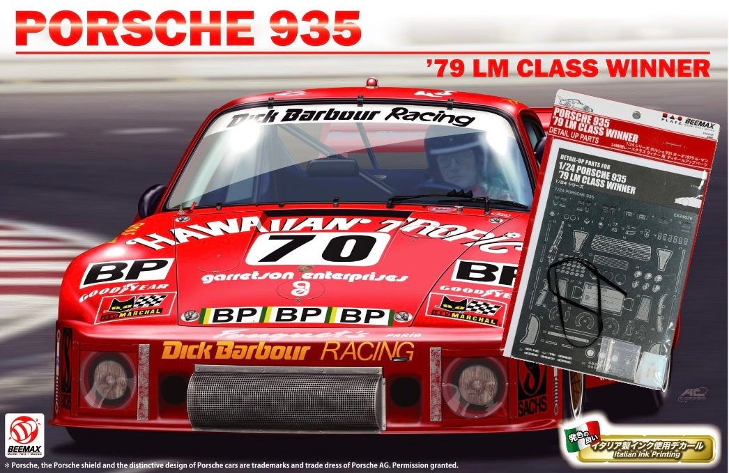 Special Pack - Porsche 935 Dick Barbour Team - 24 Hours Le Mans 1979 + Detail Set Up