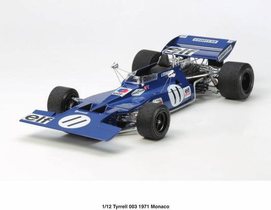 TYRRELL FORD 003 ELF - GRAND PRIX DE MONACO F1 1971