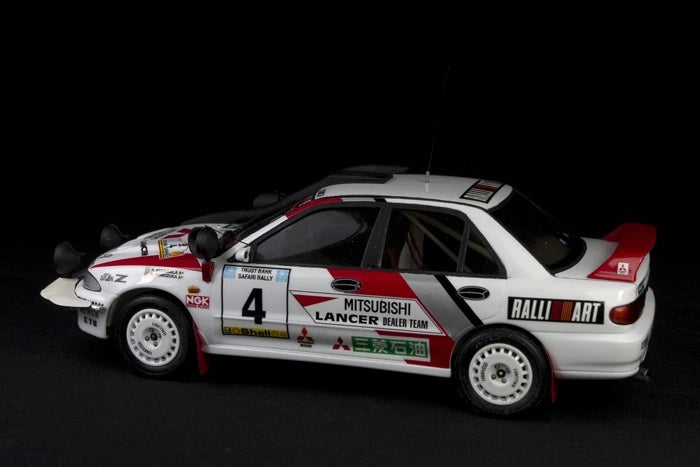 MITSUBISHI LANCER EVO I - 1994 SAFARI RALLY + DECALS MITSUBISHI LANCER EVO RALLY MONTE CARLO 1993