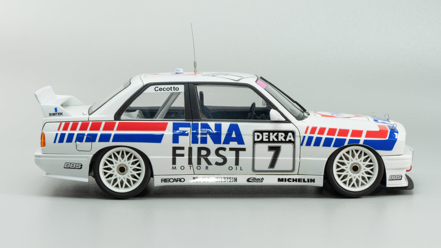 BMW M3 E30 Sport Evolution II Fina & Jagermeister - DTM - 1992