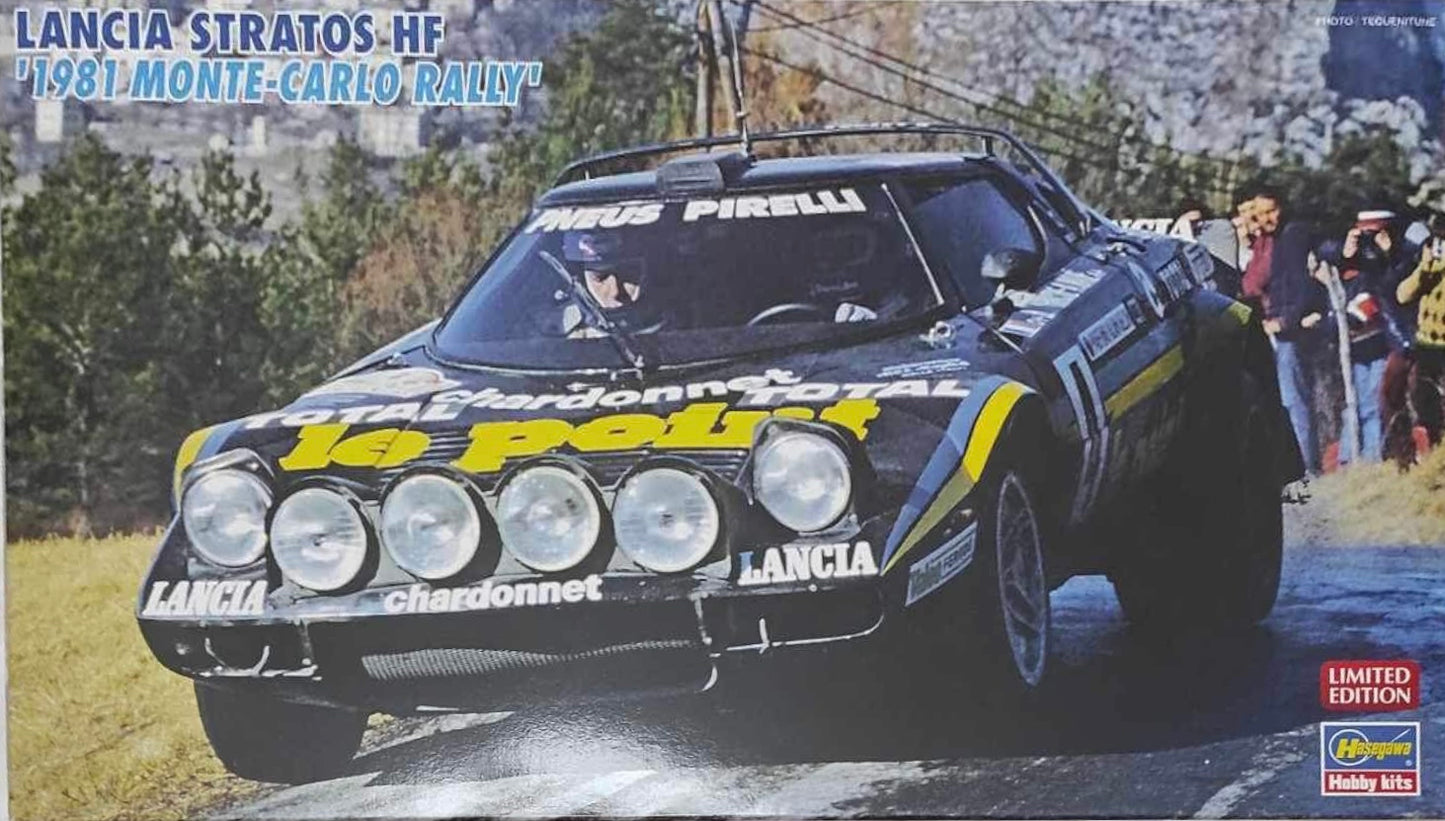 LANCIA STRATOS - LE POINT - 1981 RALLY MONTE CARLO