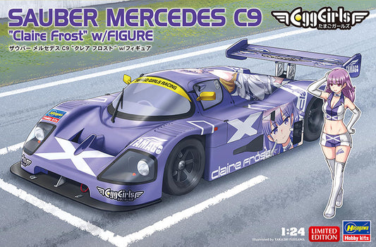 SAUBER MERCEDES C9 CLAIRE FROST WITH FIGURE