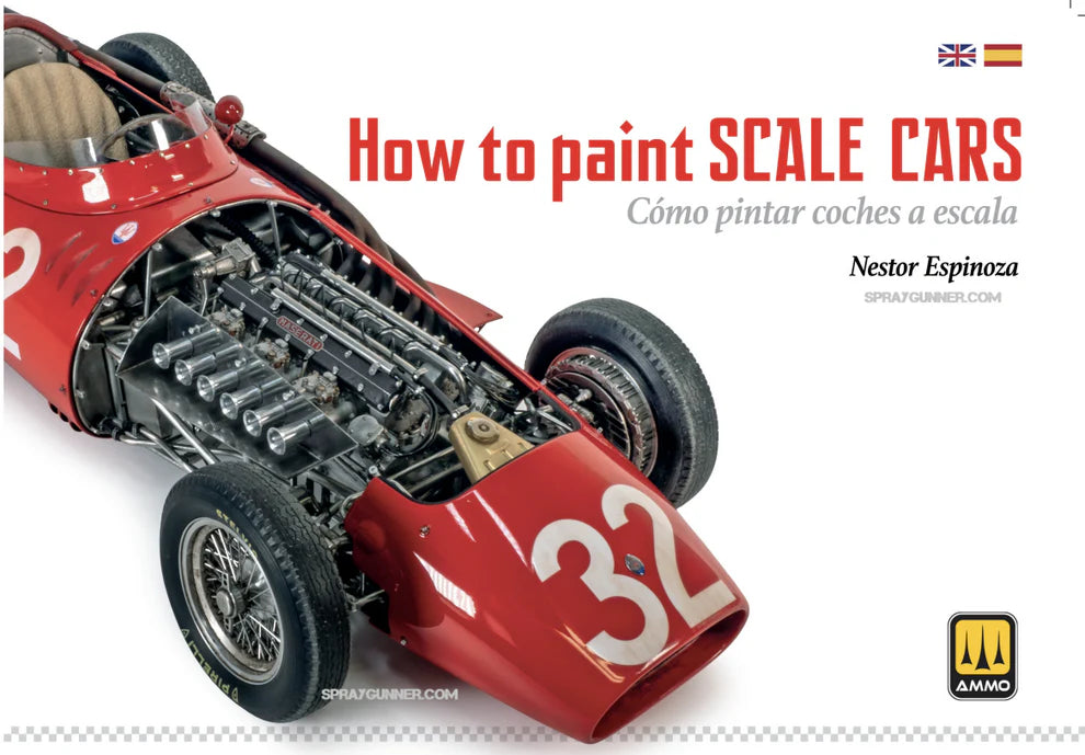 HOW TO PAINT SCALE CARS  - BOOK